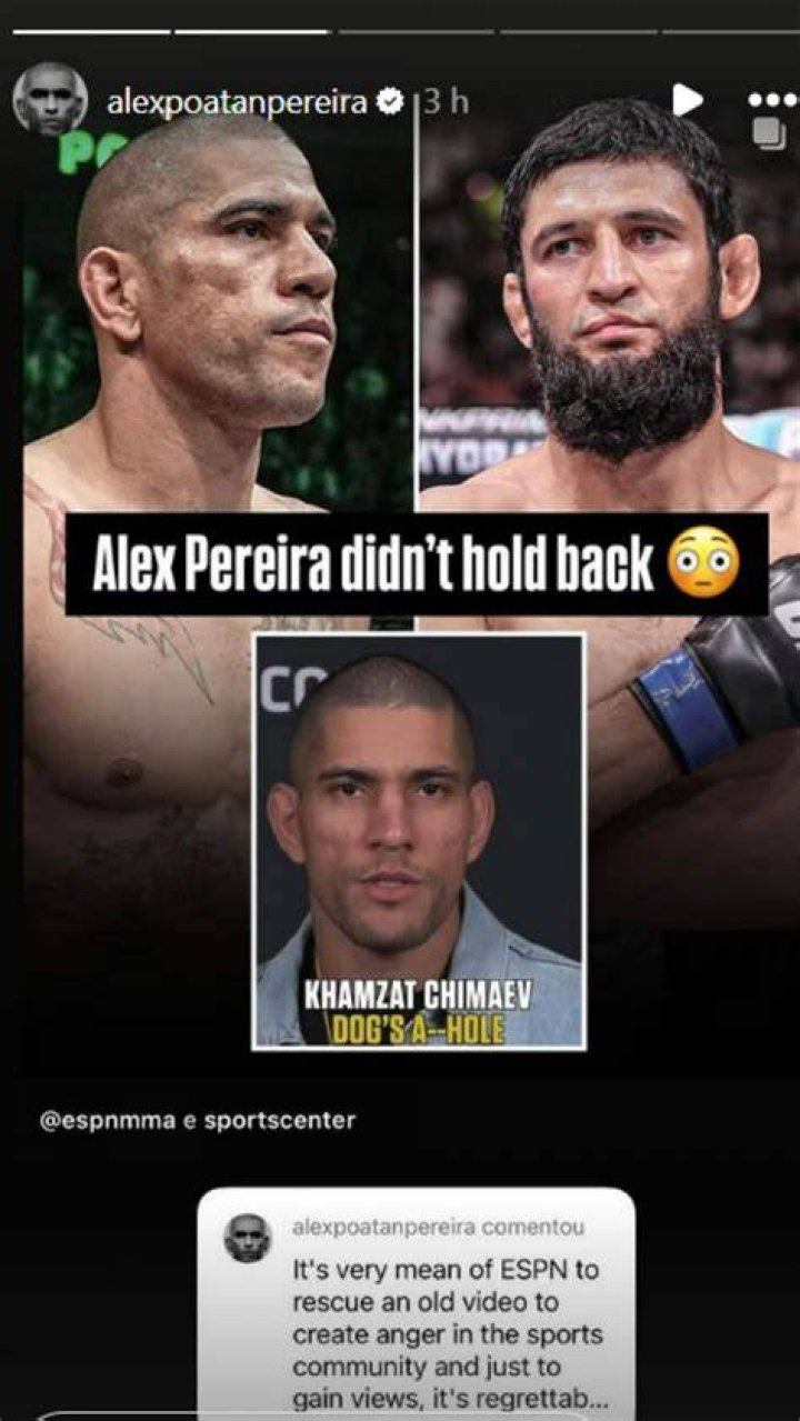 Alex Pereira's Son's Age Revealed