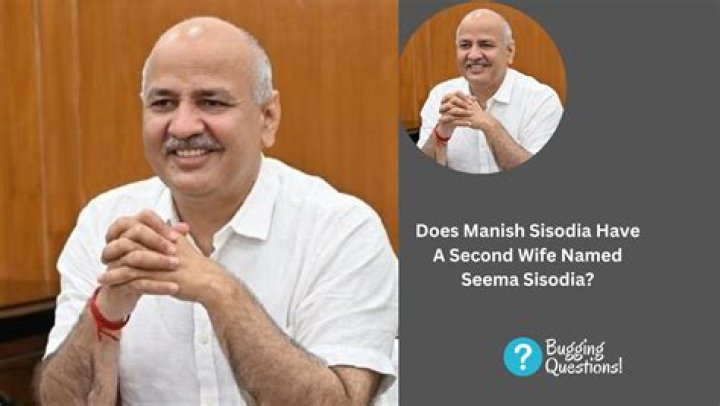Exploring Manish Sisodia's Second Wife's Role
